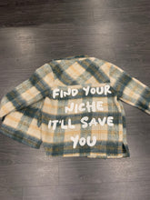 Load image into Gallery viewer, Mohair “Find Your Niche” Flannel
